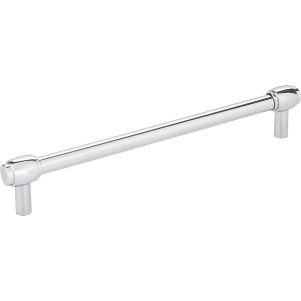 Jeffrey Alexander 192 mm Center-to-Center Polished Chrome Hayworth Cabinet Bar Pull 885-192PC - main